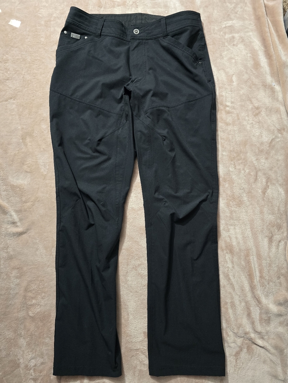 Kuhl Silencr Rogue Hiking Pants 34x32 Tapered Stretch Travel Dark Gray - Picture 6 of 7